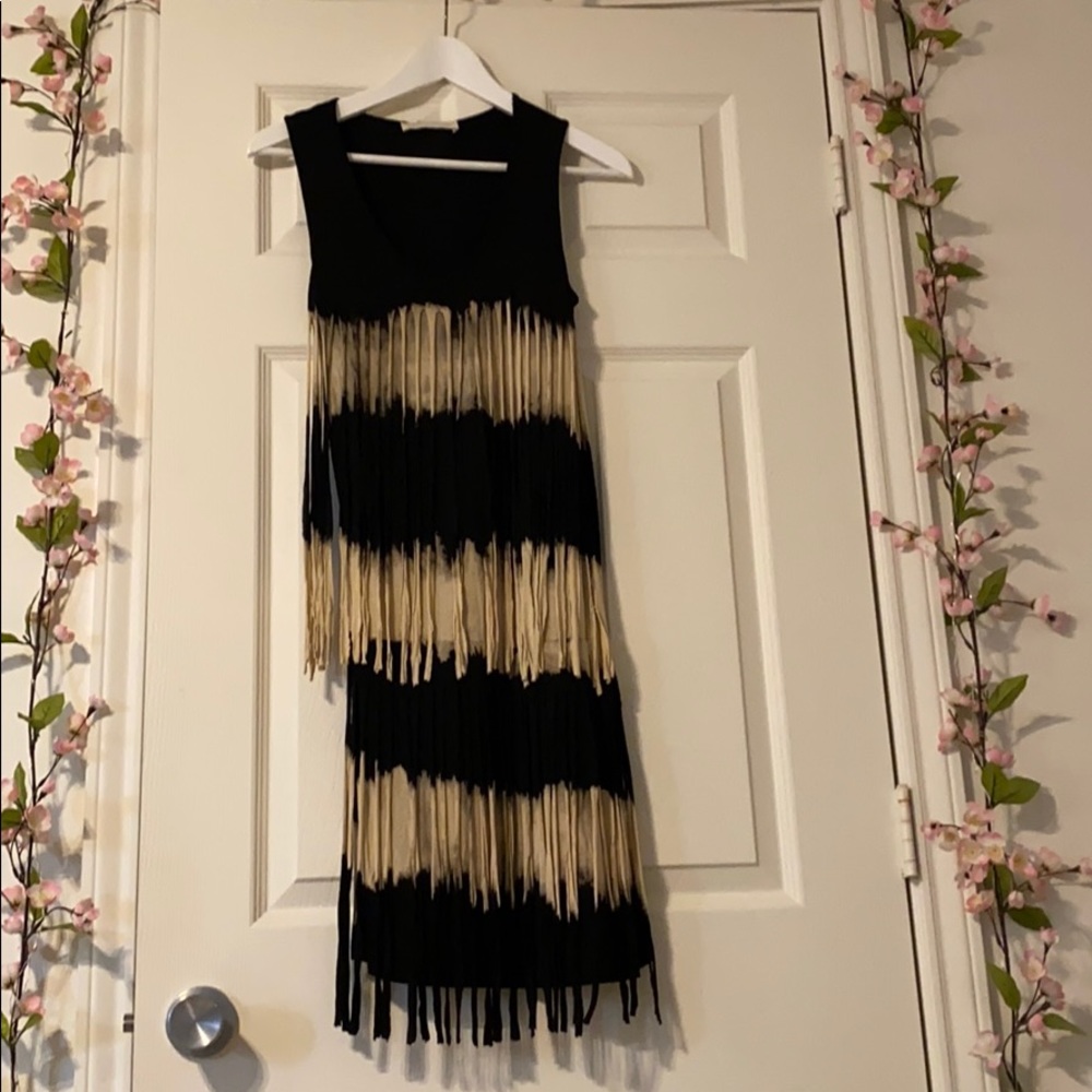 Black and Tan dress